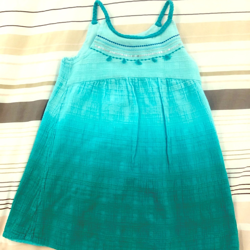 Pretty teal sundress